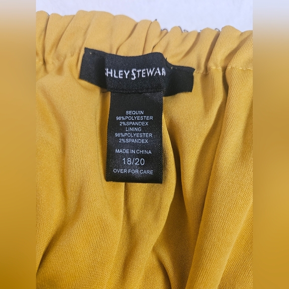 Ashley Stewart- Women's Multicolor Sequin Women's Top 18-20 Plus Size - Picture 6 of 6